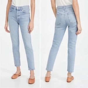 Agolde Nico High Rise Slim Jeans in Cliffside Size 26
